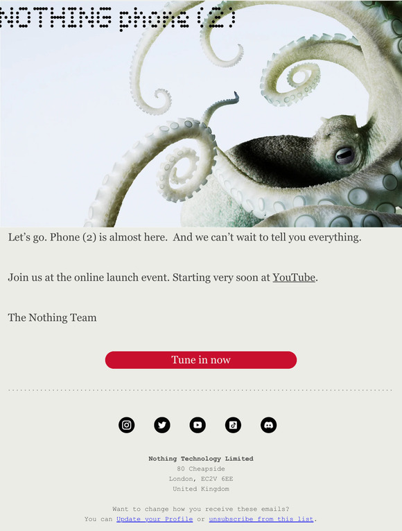 Watch the Phone (2) launch event live now