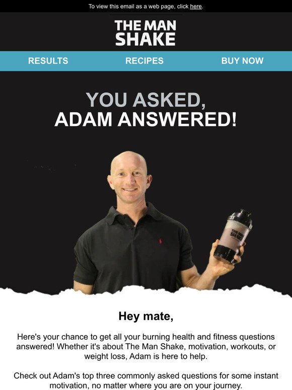 mate - You asked & Adam Answered! ⭐