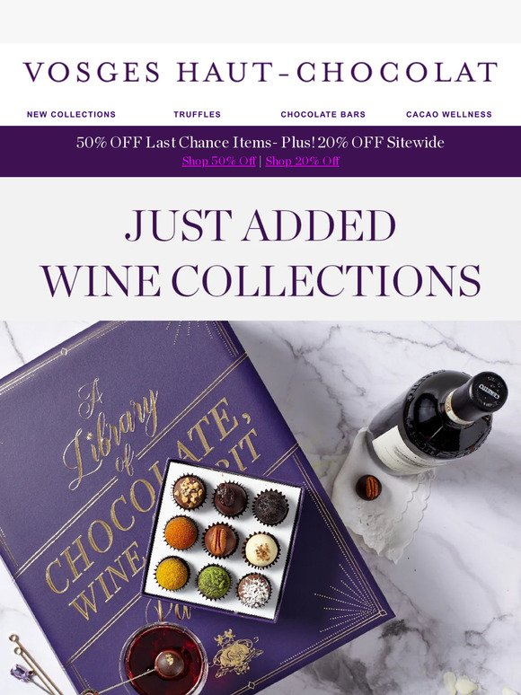 [JUST ADDED] Wine Collections Now 20% OFF