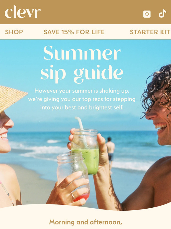 Looking for a summer regimen? ☀️