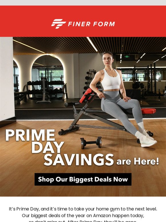 Finer Form Prime Day Deals are Here