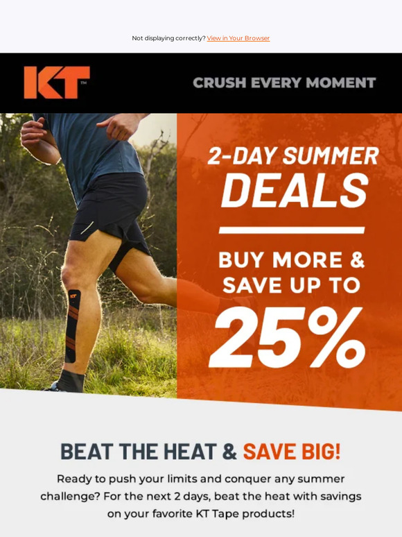Beat the Heat & Get Up To 25% OFF 🏊‍♀️