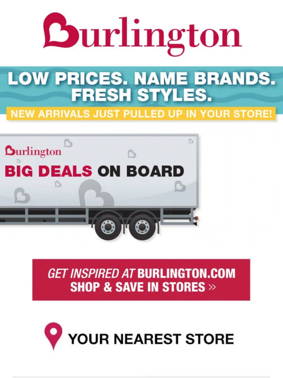 Cyber monday burlington outlet coat factory