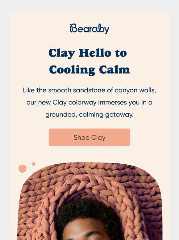 Bearaby Introducing the Clay Tree Napper & Hugget! Milled