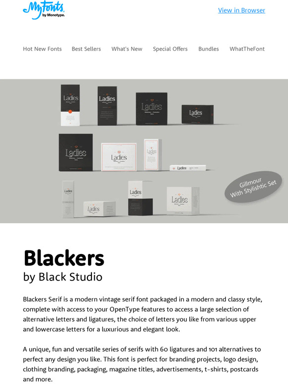 Say Hello to Blackers