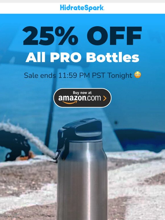 🚨 FINAL CALL for 25% off on all PRO bottles 🚨