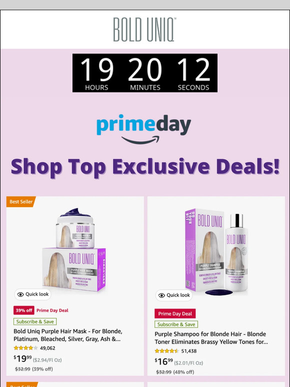 Amazon Prime Day - UP TO 60% OFF!