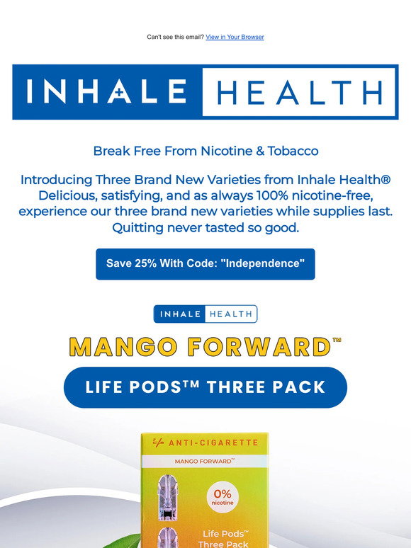 Inhale Health: Pre-Black Friday Announcement