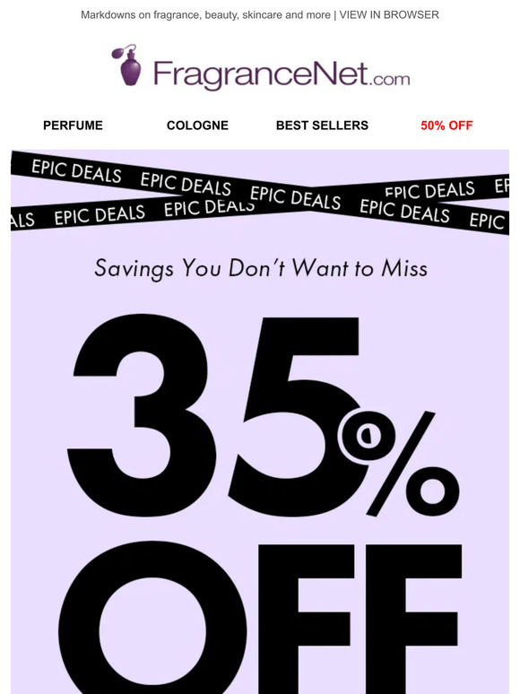 Take an EXTRA 35 OFF EVERYTHING 🔥 EPIC SUMMER SALE