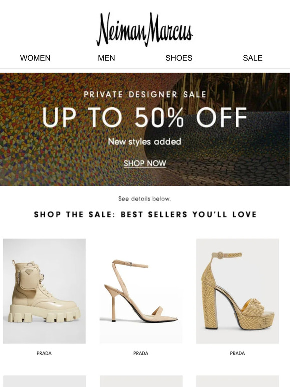 Neiman Marcus Email Newsletters Shop Sales, Discounts, and Coupon Codes