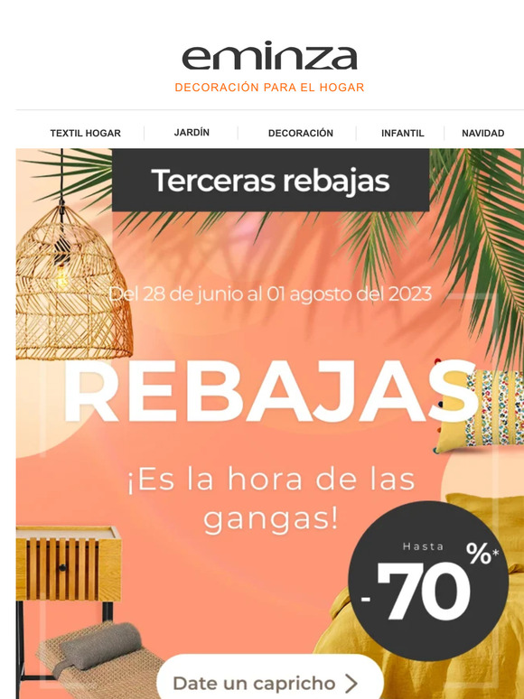 Rebajas - Terceras rebajas - Hasta -70%