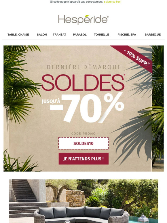⚡ -10% supplémentaires sur les soldes !