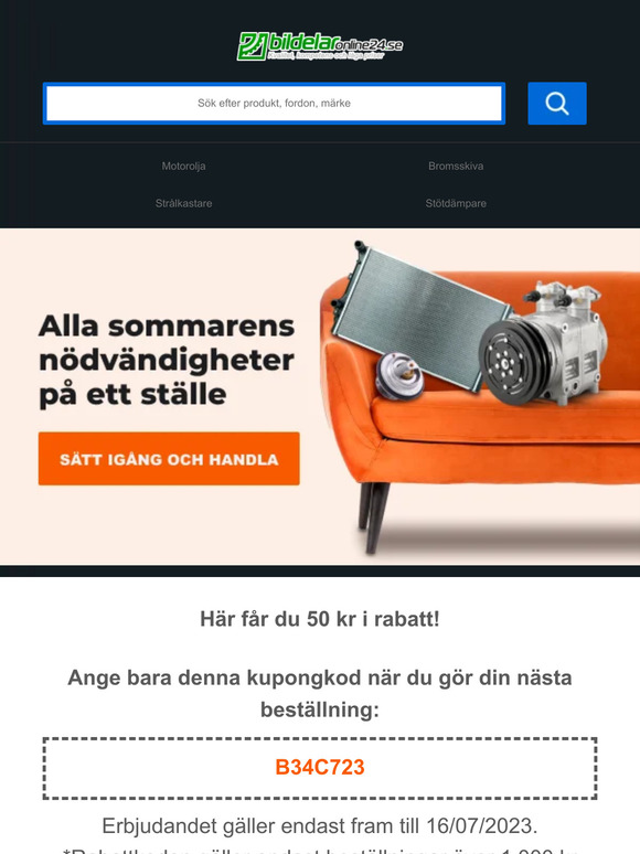 🏷️ Exklusivt erbjudande: hämta din rabattkod på 50 kr