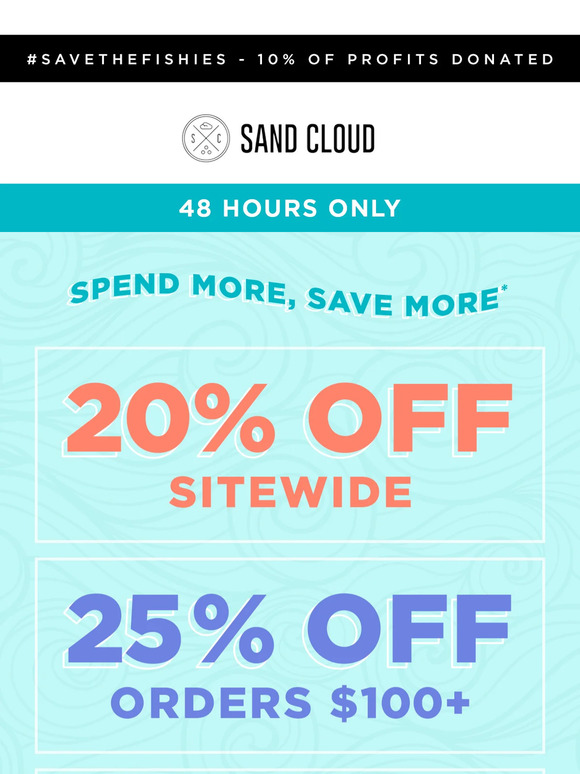 LAST CALL FOR UP TO 30% OFF