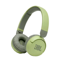 JBL JR 310 BT detské slúchadlá On Ear Bluetooth  zelená  zložiteľná, obmedzenie hlasitosti, regulácia hlasitosti