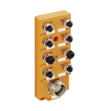 Lumberg Automation ASBS 4/LED 5-4 11126 pasívny box senzor/ aktor rozdeľovač M12 s kovovým závitom 1 ks