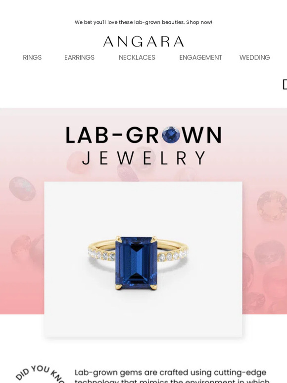 Angara Just Dropped LabGrown Jewelry 💎 Milled