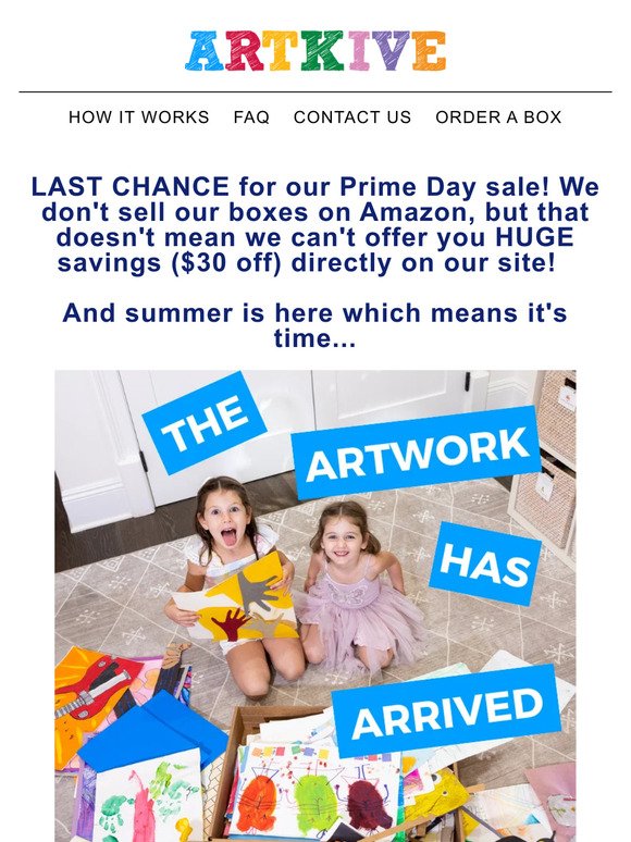 Last Chance: OUR HUGE PRIME DAY SALE  💫