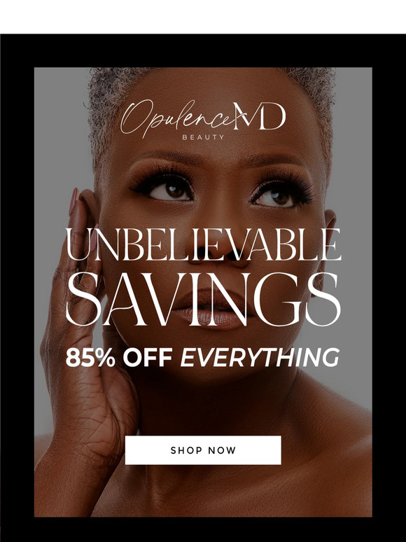 ENTIRE STORE: 85% OFF