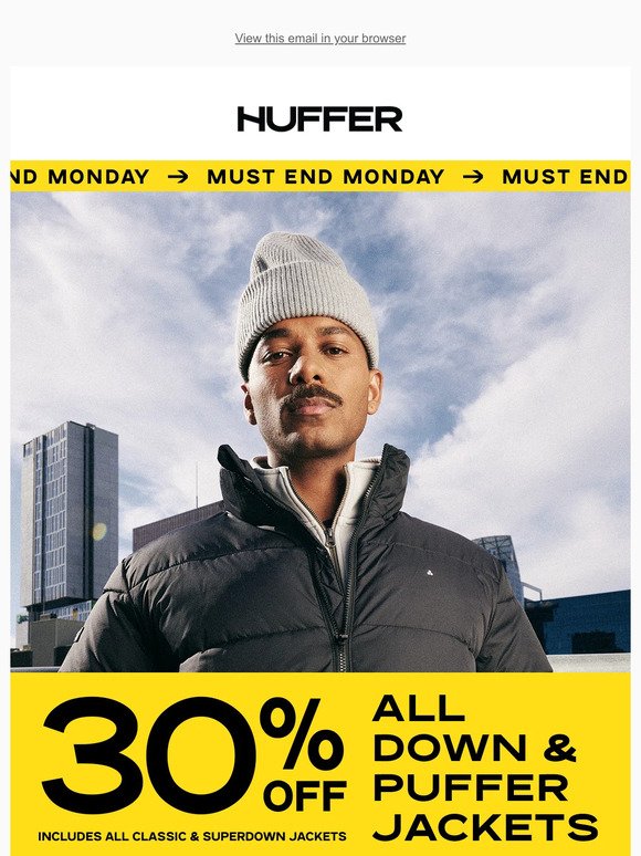 🔥 30% OFF ALL DOWN & PUFFER JACKETS | 5 DAYS ONLY