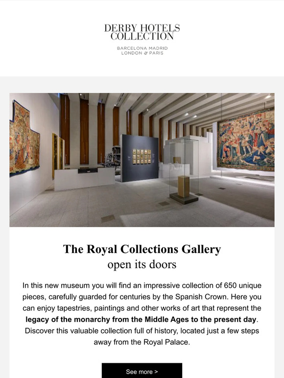 —, discover incredible historical pieces in the Royal Collections Gallery!