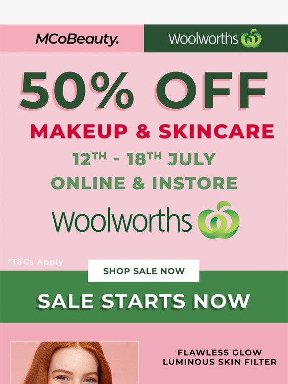 50% Off At Woolworths! 🏃‍♀️ Run, don’t walk!