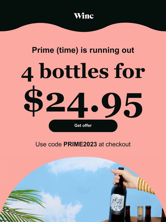 LAST CHANCE ⏰ 4 bottles for $24.95