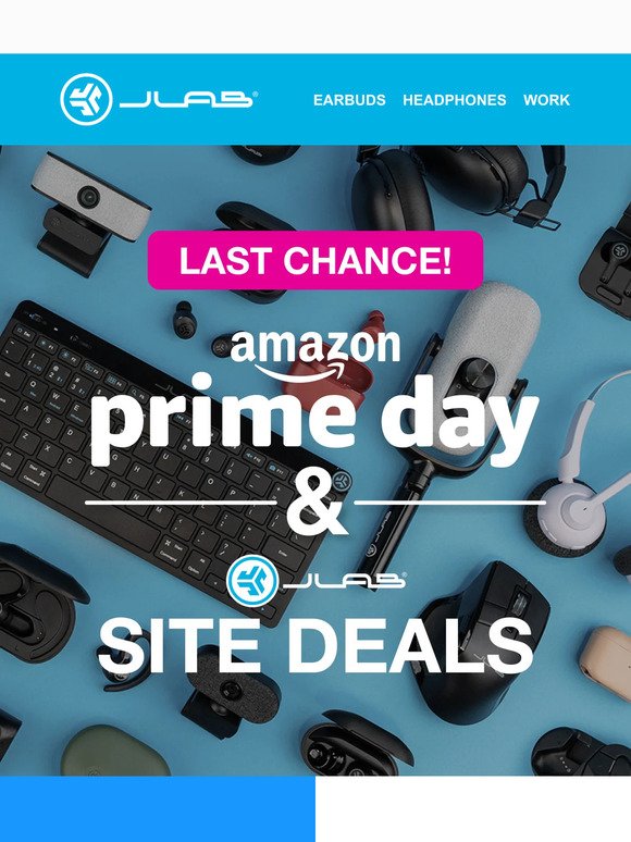 Last Chance to Shop Exclusive Prime Day Deals!
