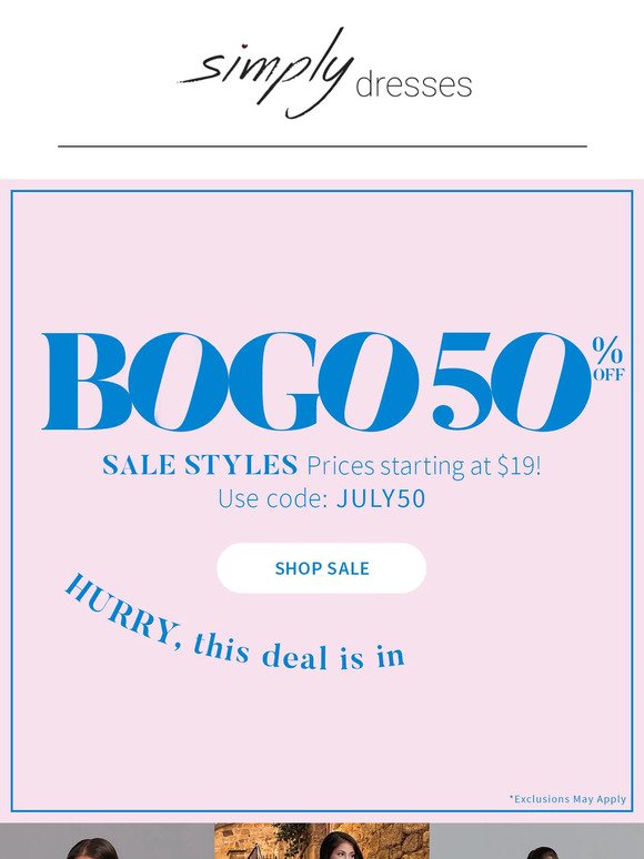 This deal is in its PRIME! BOGO Sale