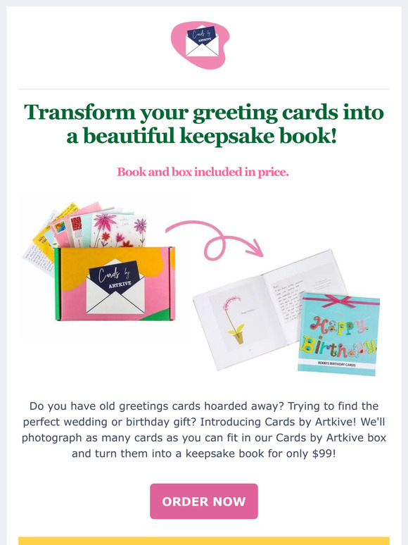 Got Greeting Cards Piling Up?  💝