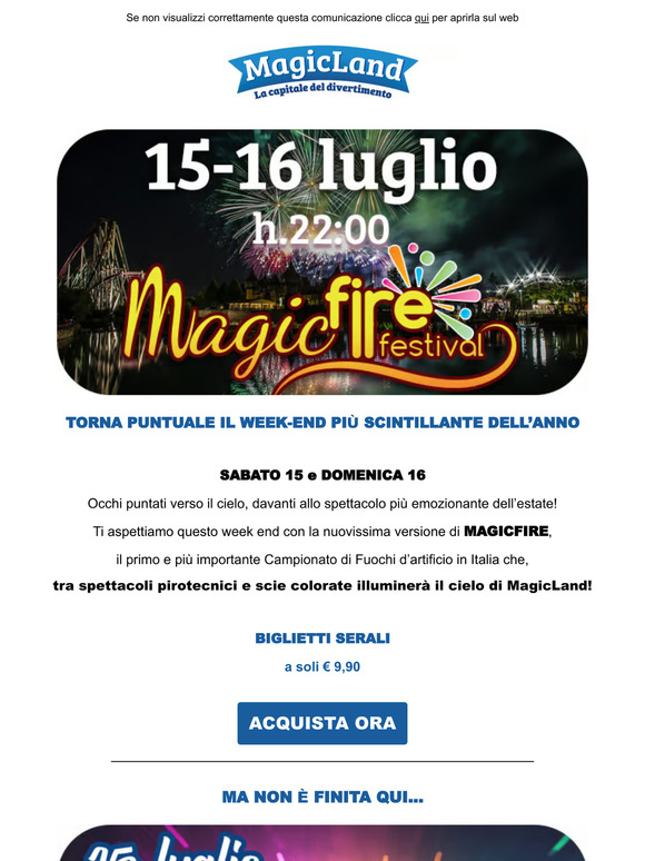 shop.magicland.it: Ultimo appuntamento con circo Bianco!