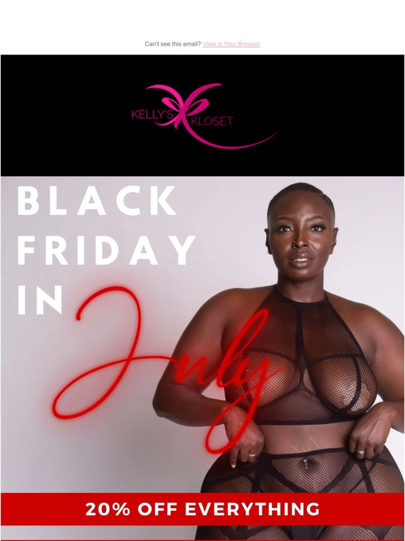 Ready...Set..Shop Black Friday in July Deals!