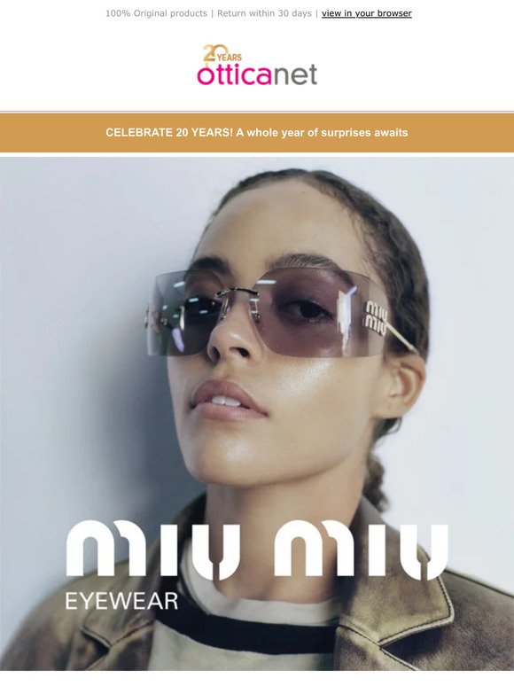 Miu Miu Eyewear: captivating design and bold character
