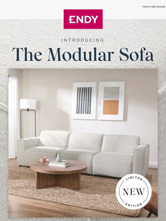Meet the new Modular Sofa 🛋️