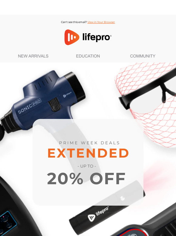 Life Pro Amazon Discount Code Lifepro: 🎉 Prime Week Extended! 🎉 | Milled