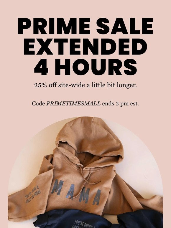 PRIME SALE- 4 MORE HOURS⏰😱