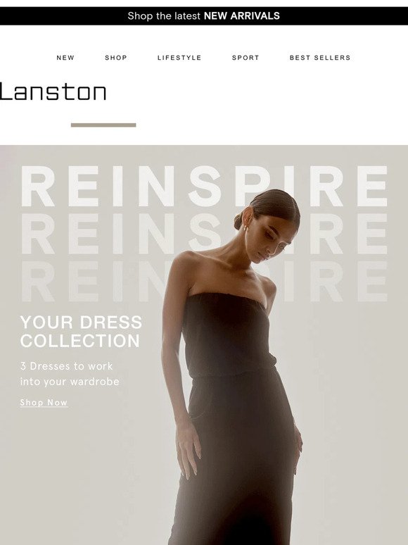 Reinspire your Dress Collection