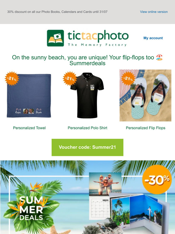 Summer Deals: up to 30% off!
