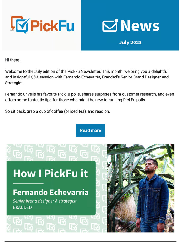 🌞 Dive into PickFu's sizzling summer updates!