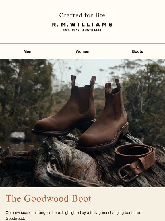 The Goodwood, Men's boots