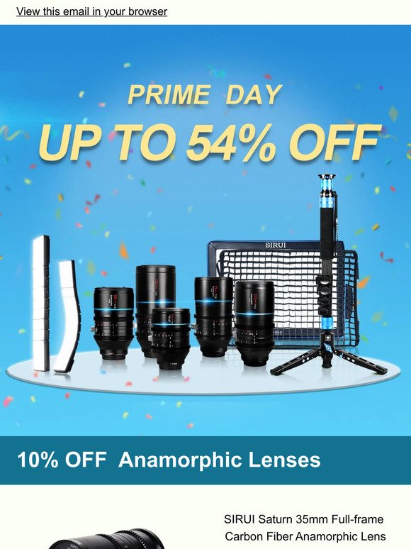 Prime Day 54% Off! 💡The last chance