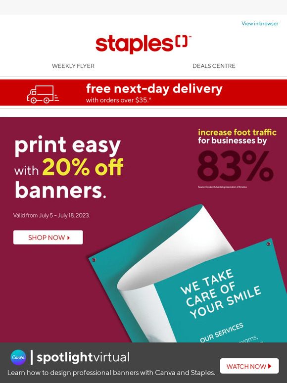 How to Print From Canva to Staples - Canva Templates