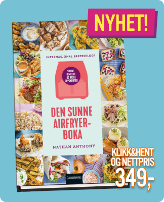 Den sunne airfryerboka av Nathan Anthony nettpris 349 kr