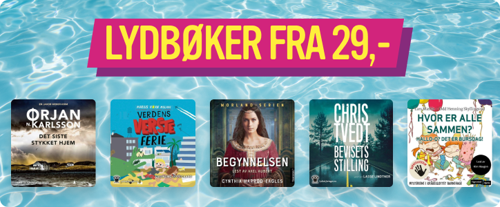 Lydbøker fra 29 kr