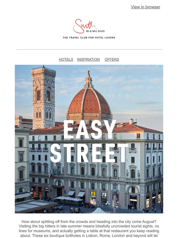 Urban planning: six ideas for summer city breaks