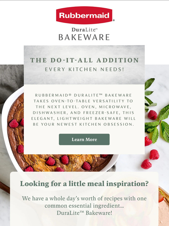 A Day of Recipes. A Dish That Does It All!