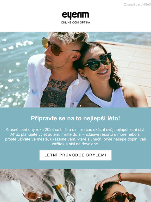 ⛱️ Připravte se na dovolenou s naším průvodcem letními slunečními brýlemi 2023