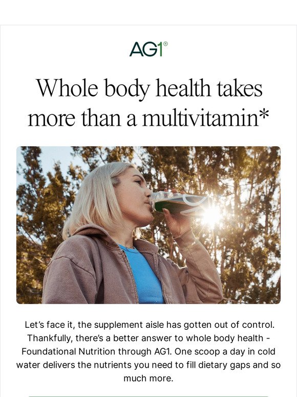 Your multivitamin and then some