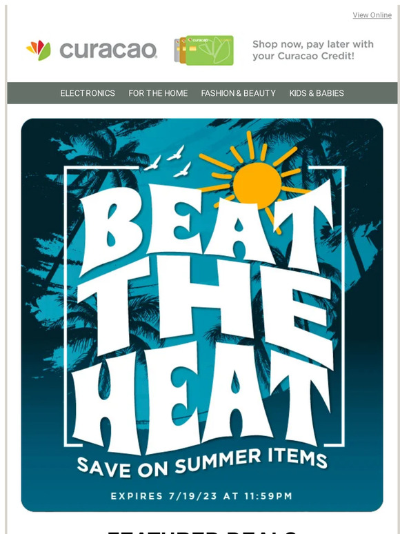 Get up to 40% off on ACs, fans, and pools! ⛱