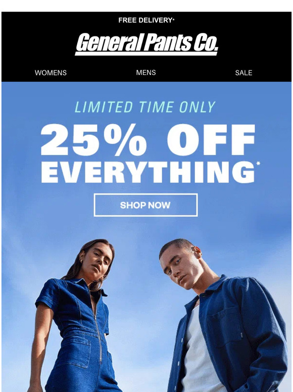 General Pants MUSTHAVE Fresh AntiFits. Milled